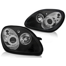 Fari Angel Eyes LED Nero per