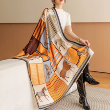 Sciarpa seta animale bandana