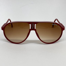 RARE SUNGLASSES VINTAGE CARRERA CHAMPION/P 85AID ANNI 90 DESIGNED ITALY CUSTODIA