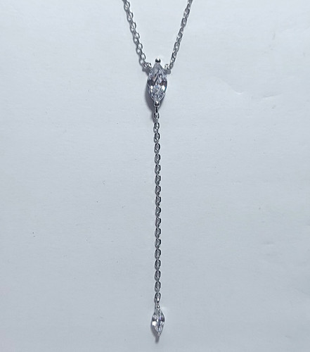 Collana donna argento - y,