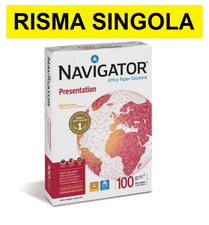 1 RISMA A4 DA 500 FG. 21X29,7 GR.100 CARTA NAVIGATOR PRESENTATION BIANCA