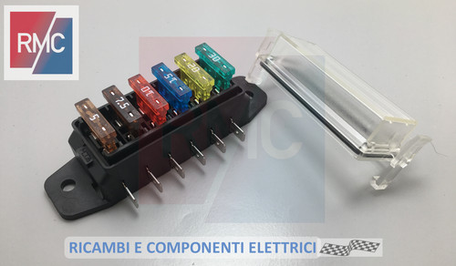 Scatola portafusibili 12v - portafusibili, con
