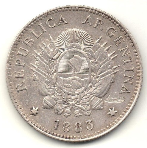Argentina 1883 km27 - 1883,