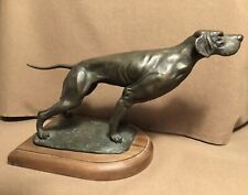 Pointer. Cane Da Caccia. scultura in bronzo