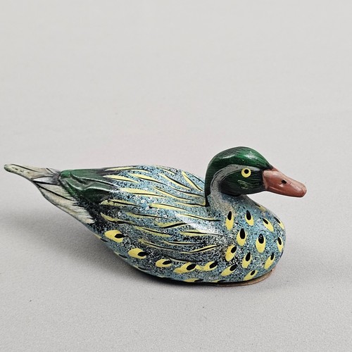 Scultura anatra ceramica - in,