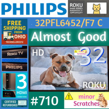Philips 720p smart roku - philips, 32"