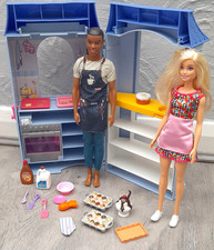 Barbie bake shop cafe - barbie,