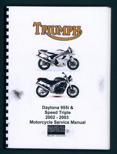 Triumph 955i manuale - triumph,