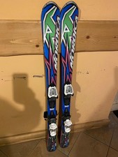 SCI USATI NORDICA JUNIOR MISURA 120 cm IN BUONE CONDIZIONI