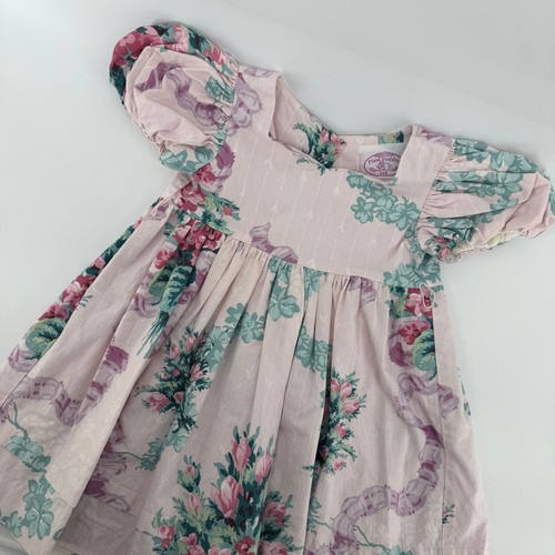 Abito floreale vintage plum - floreale,