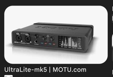 MOTU ULTRALITE MK5 Scheda Interfaccia Audio Usb C 18-IN / 22-OUT Studio Live NEW