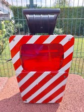 FS FERROVIE DELLO STATO - LAMPADA DI CODA TRENO FUNZIONANTE COMPLETA - NO LED