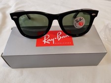 Occhiali da sole Rayban Wayfarer Unisex Polarizzati neri