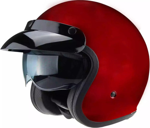 Casco moto scooter aperto