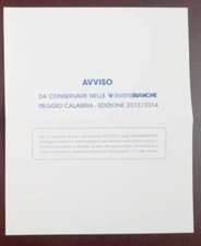 AVVISO CORREZIONE PAGINE