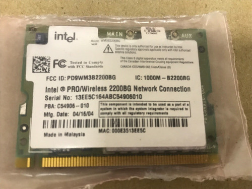 Scheda intel pro wireless - intel, pro/wireless