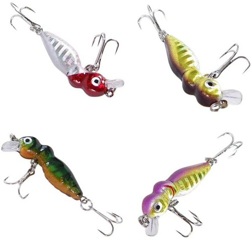 10x esche artificiali 5cm - 10x,