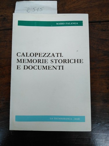 Calopezzati memorie storiche - calopezzati.,
