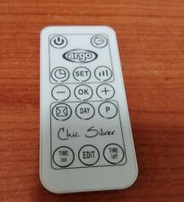 TELECOMANDO TERMOVENTILATORE CERAMICO ARGO mod. CHIC SILVER cod.191070184 note