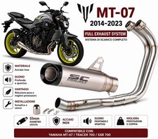 Scarico Completo YAMAHA MT-07