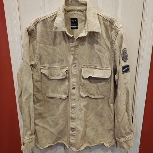 Zara denimwear giacca - giacca, militare