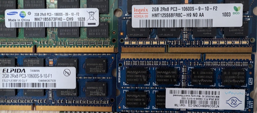 40x pezzi 2gb ram - 40x, ddr3