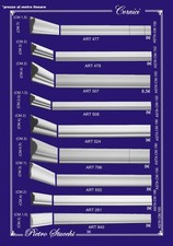 cornice in gesso listelli