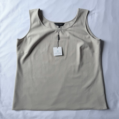Canotta donna ming wang - canotta, beige