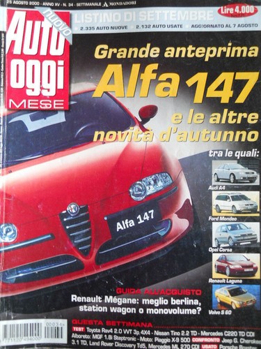 Auto oggi mese 2000 - auto,
