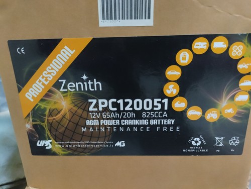 Batteria nautica zenith - batteria,