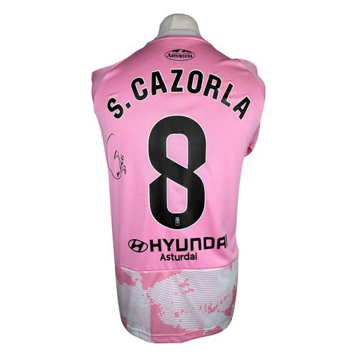 Maglia firmata santi - maglia, cazorla