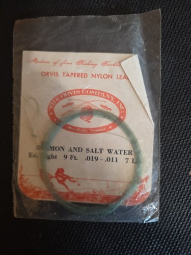 Leader pesca vintage orvis - leader,