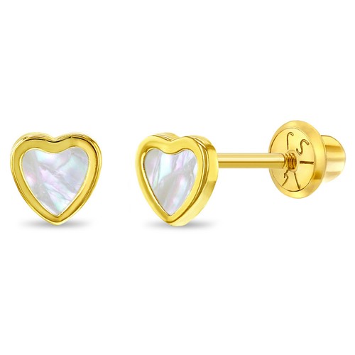 14k oro giallo madreperla - 14k,