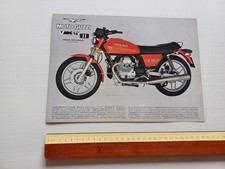 Moto Guzzi V35 II 350 1980 depliant originale italiano