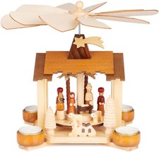Piramide natale legno 28 - di,