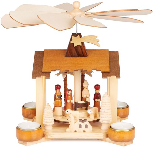 Piramide natale legno - di, 28