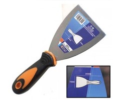 SPATOLA RASCHIETTO IN ACCIAIO 75 mm CON MANICO ANTISCIVOLO