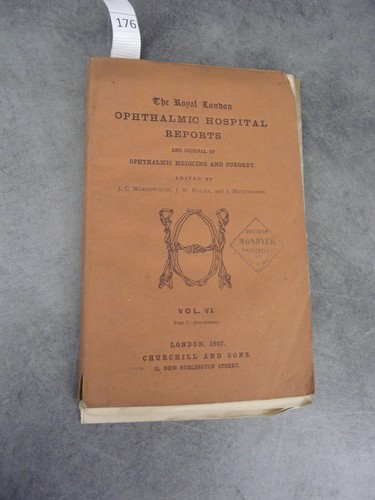 Ophthalmic hospital report