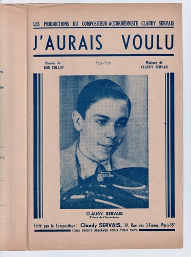 Accordéon claudy servais - accordÉon,