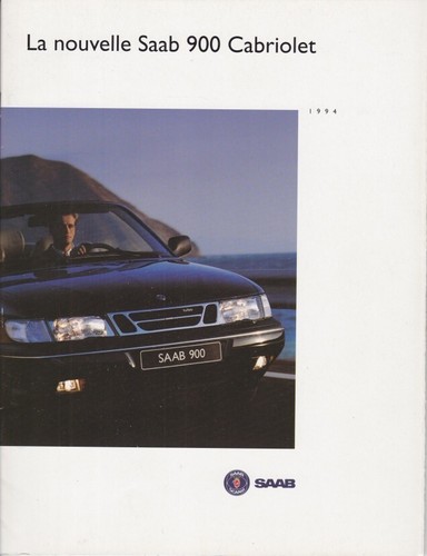 Catalogue brochure saab - brochure, 900