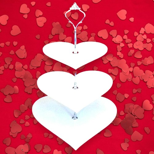 Tre livelli forma cuore - livelli,