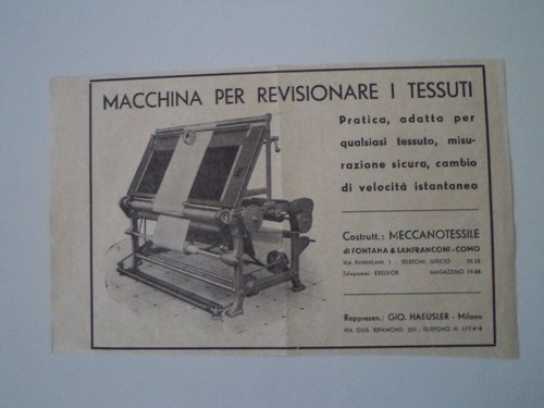 Advertising pubblicità 1946 - advertising,