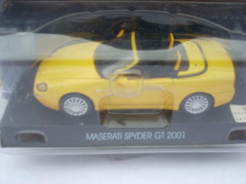 Die cast maserati spyder - cast, gt