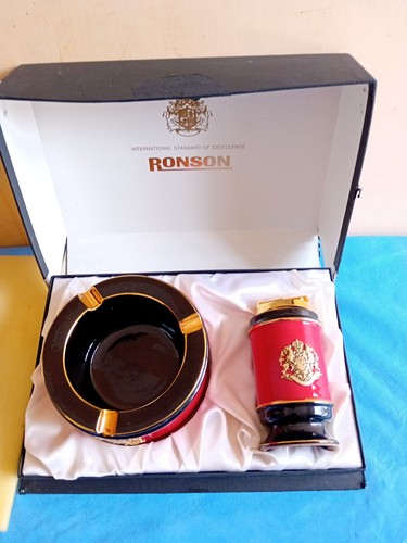 Ronson accendino posacenere - e,