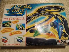  FLASH CARS Pista Elettrica TG SEBINO POLISTIL 1990’s.