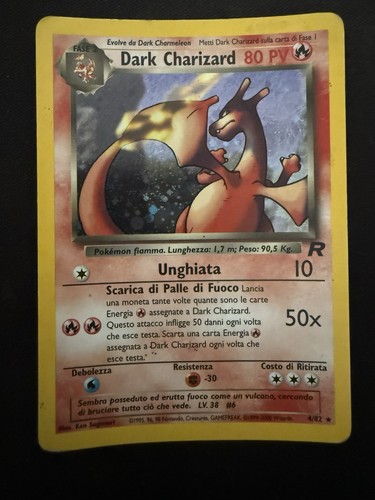 Pokémon tcg dark charizard - tcg,