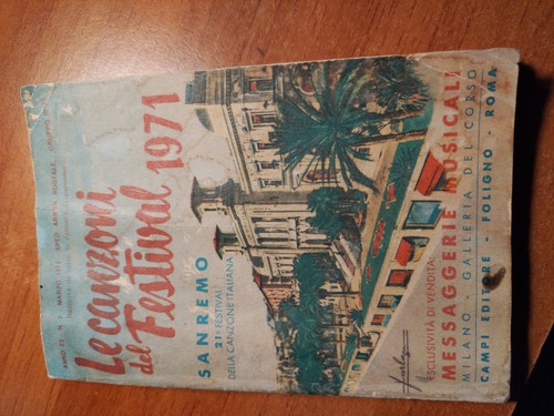 Canzoni del festival 1971 - canzoni,