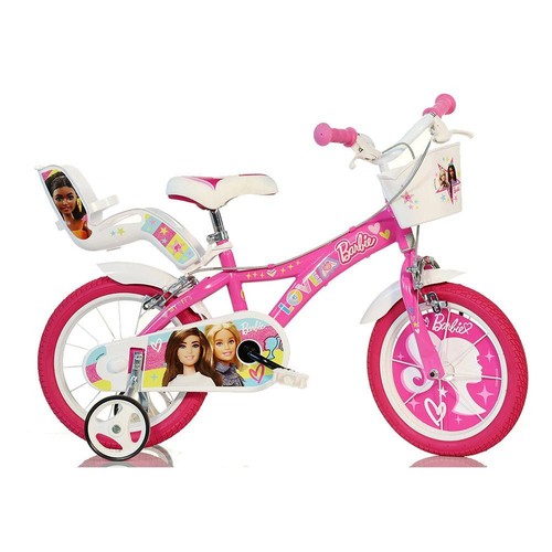 Bicicletta barbie con - 16",