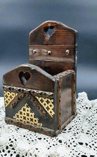 Cassetta in legno decorativa porta fiori