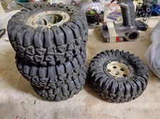 Set Ruote Monster buggy 1/10 (kyosho,tamiya,thunder tiger)